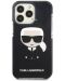 Калъф Karl Lagerfeld - Ikonik Karl, iPhone 13 Pro Max, черен - 1t